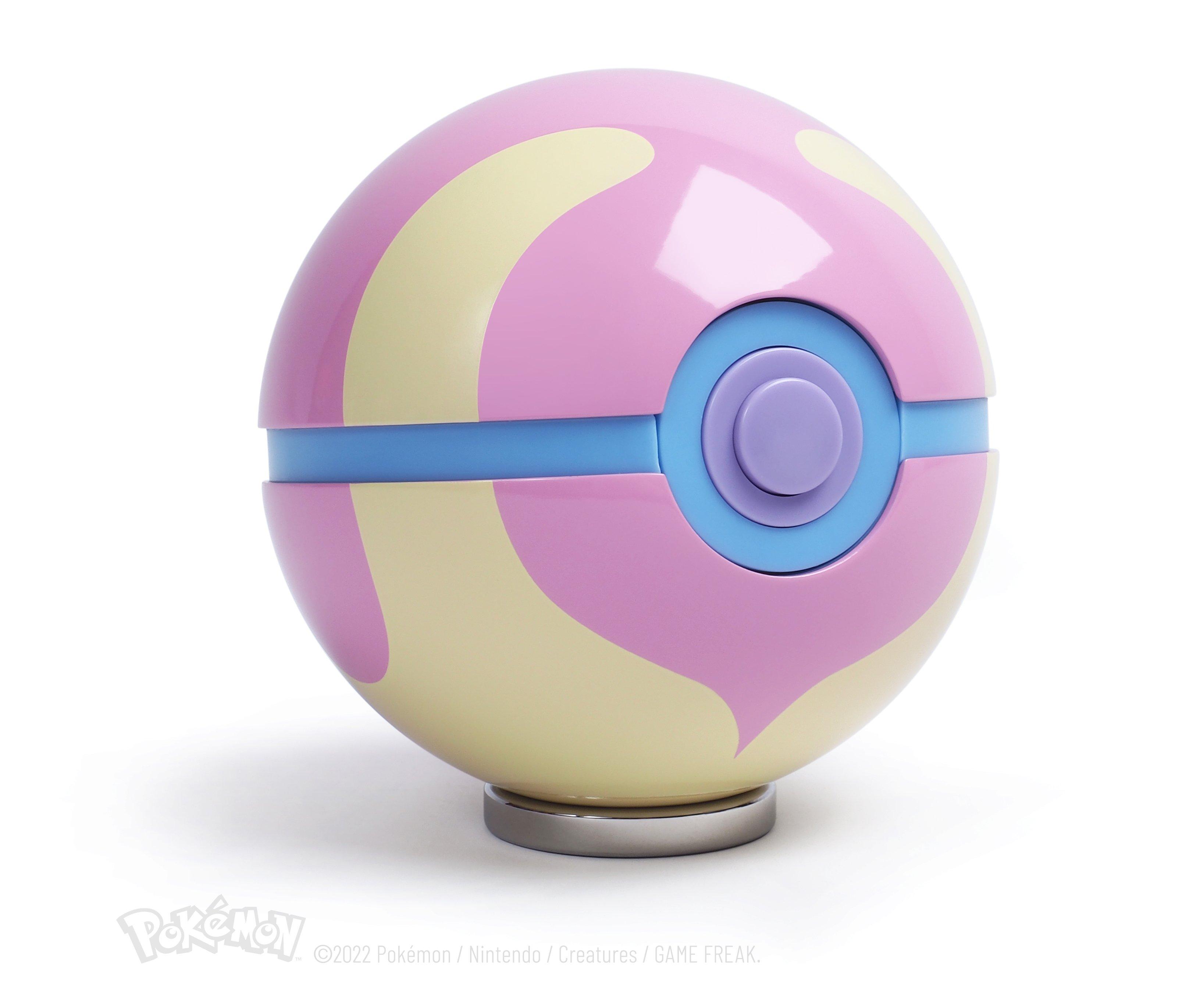 list item 3 of 6 The Wand Company Pokemon Die-Cast Heal Ball Replica