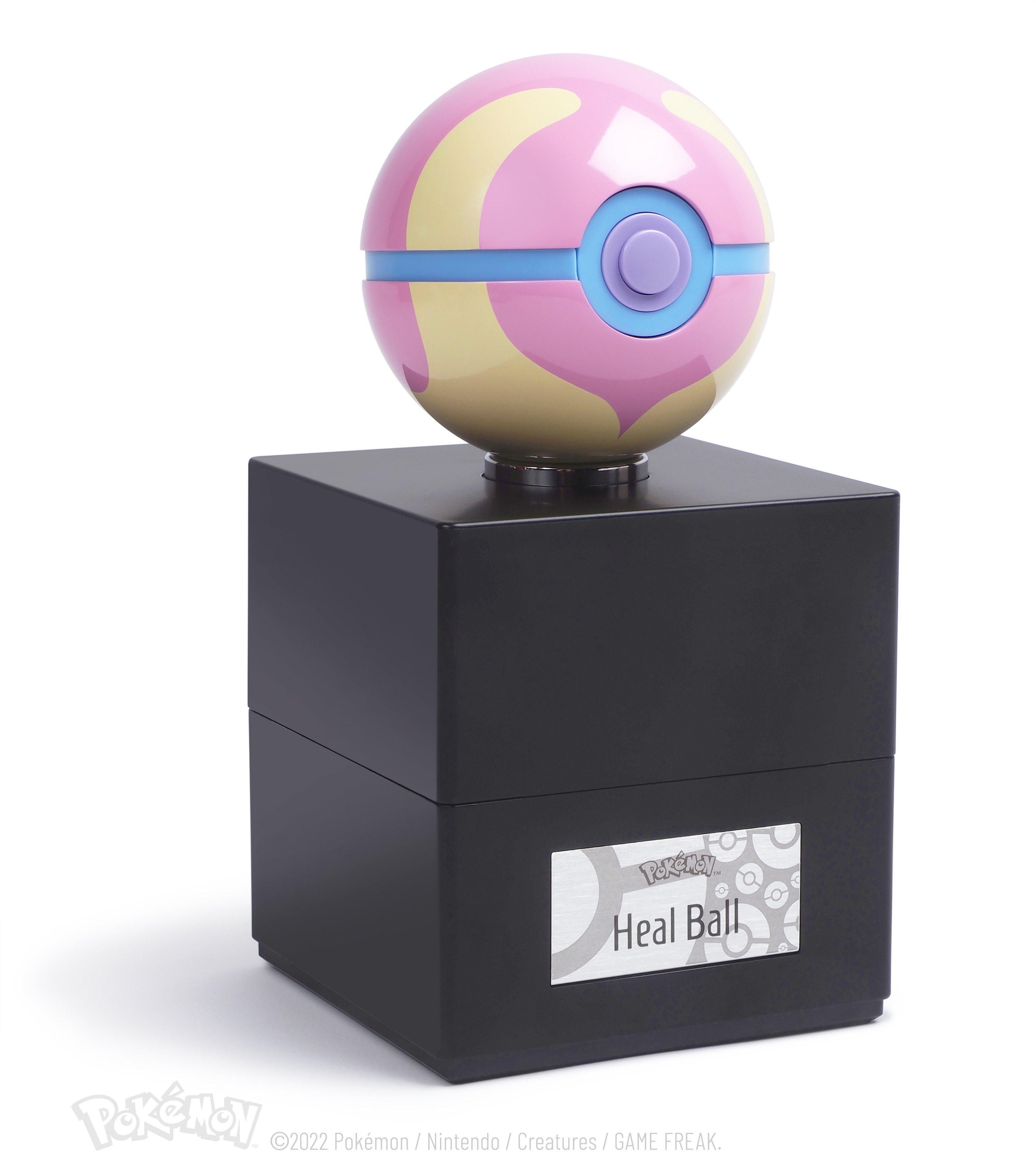 list item 4 of 6 The Wand Company Pokemon Die-Cast Heal Ball Replica