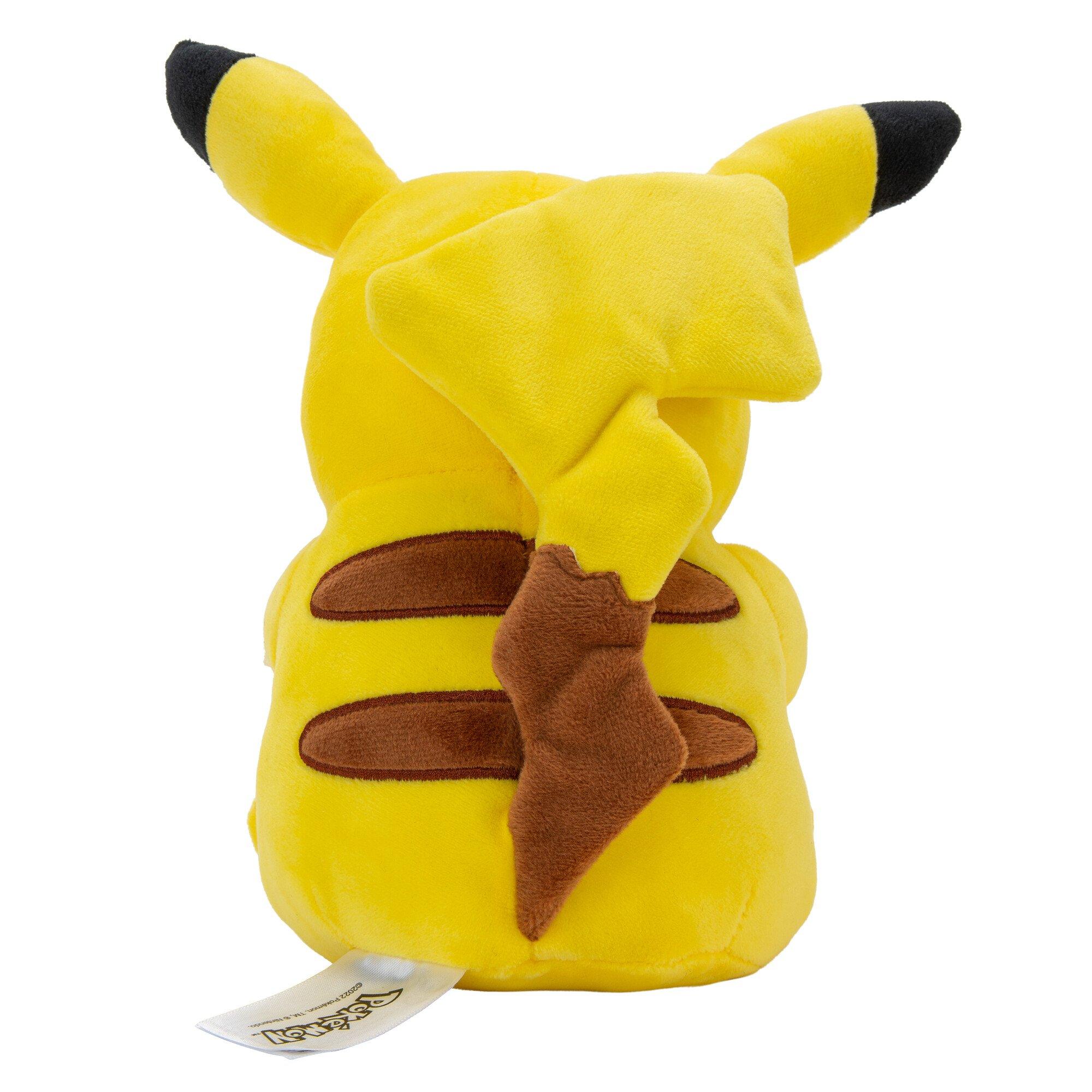 Jazwares Pokemon Pikachu 8-in Plush with Poke Ball Heart