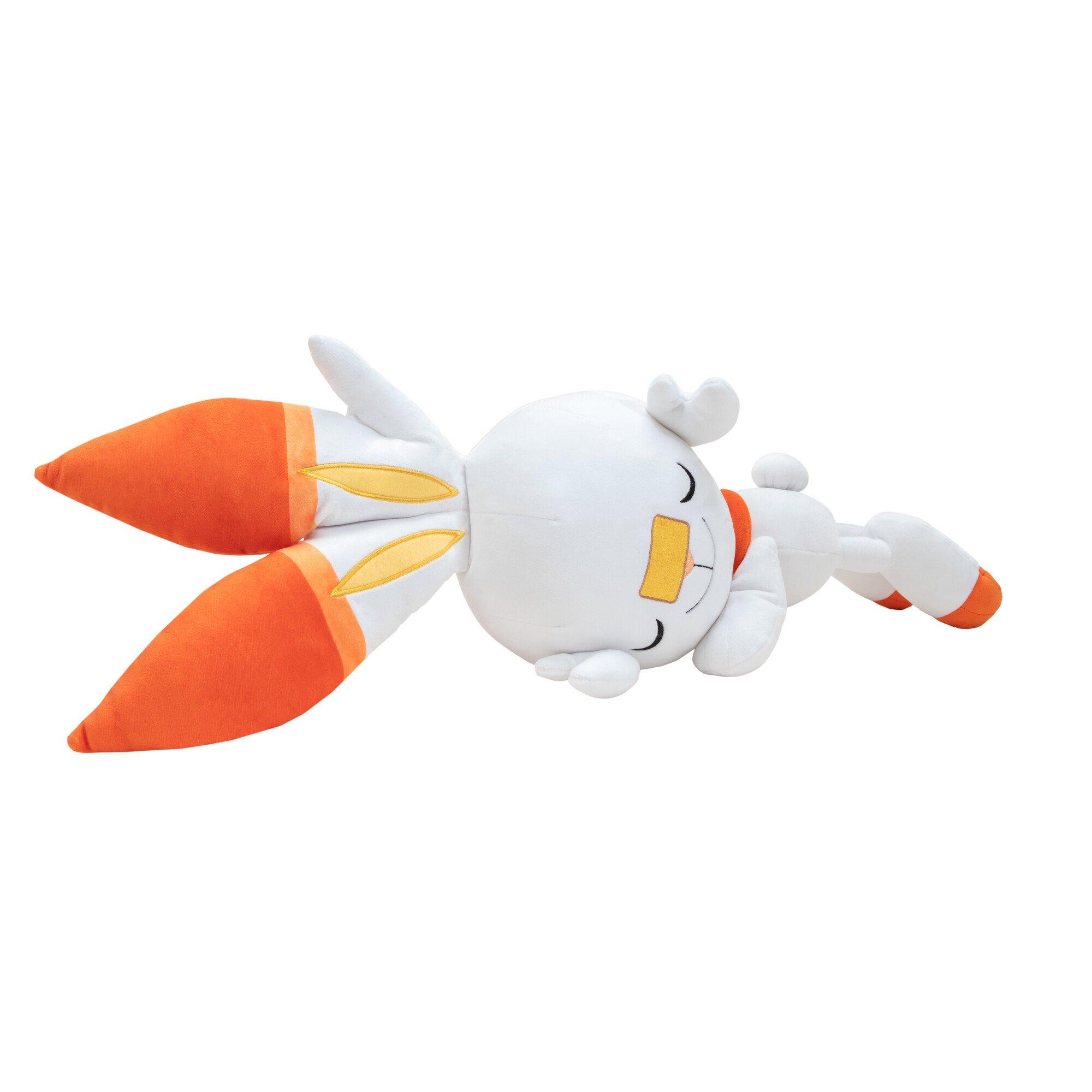 Jazwares Pokemon Scorbunny 18-in Sleeping Plush