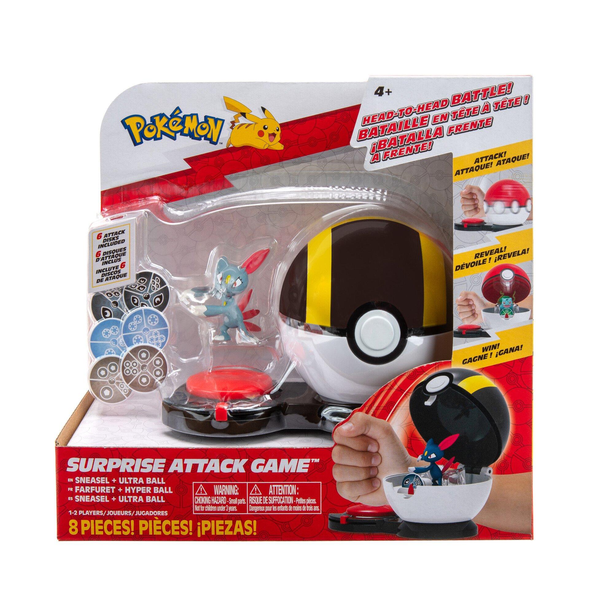 Pokemon Surprise Attack Game with Ultra Ball - Single Pack