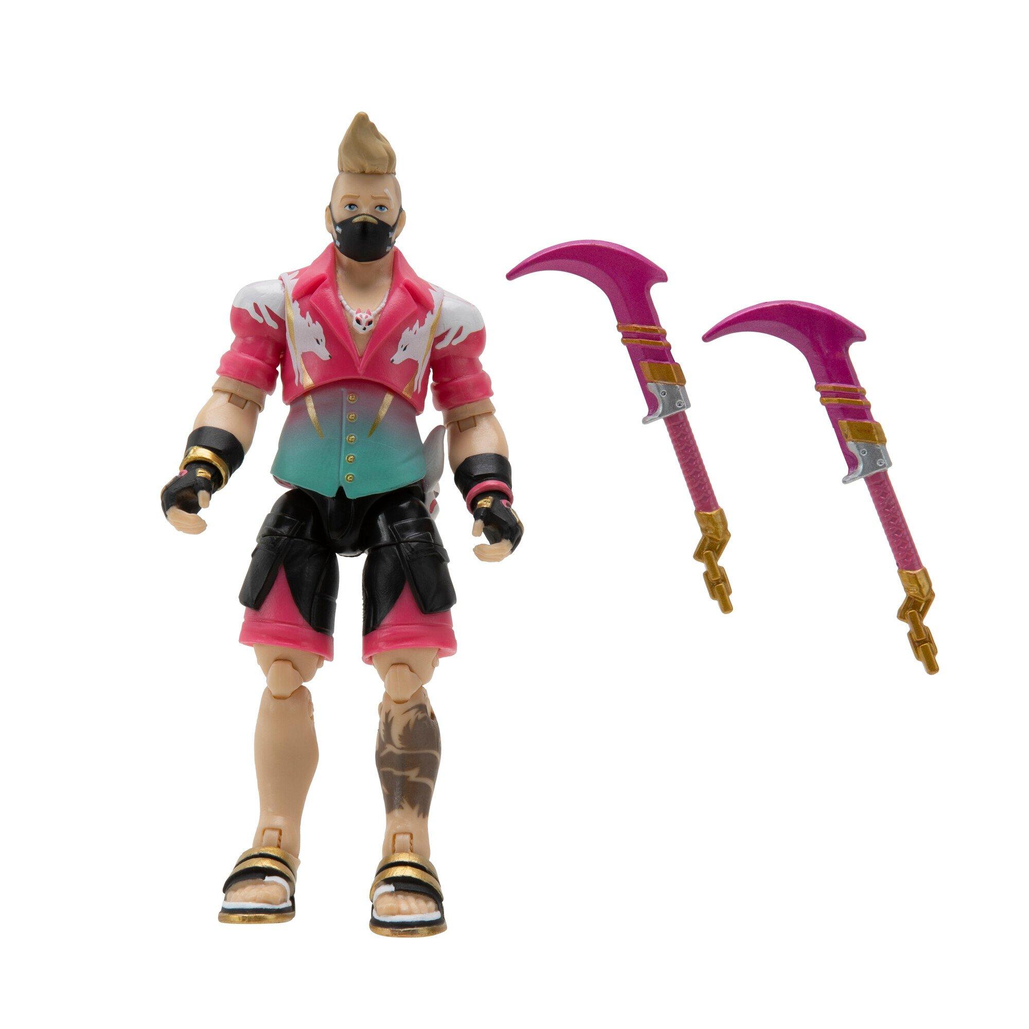  Fortnite Solo Mode 4-inch Sludge Figure & Shark Upgrade Set:  Articulated, Collectible Accessories : Toys & Games