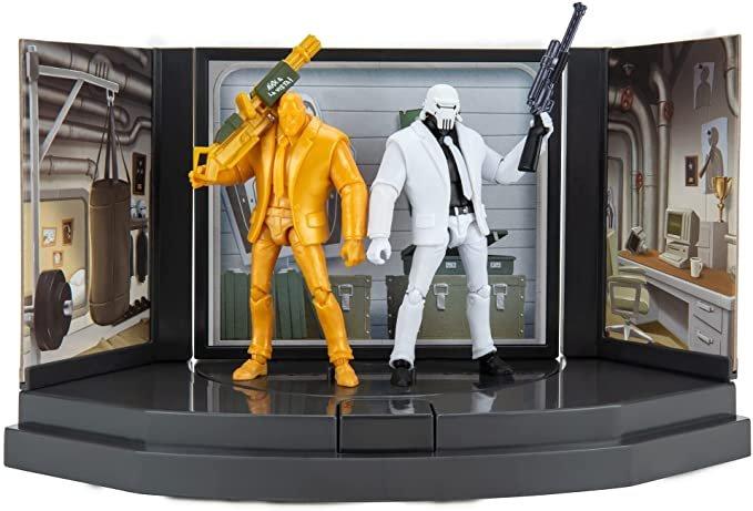 list item 1 of 7 Jazwares Fortnite Agents Room Brutus 2 4-in Figure Diorama Set