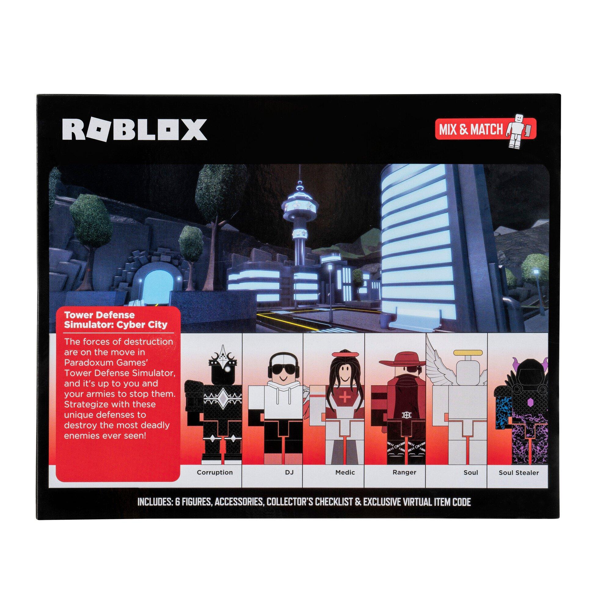 list item 4 of 4 Jazwares Roblox Tower Defense Simulator: Cyber City Character Set