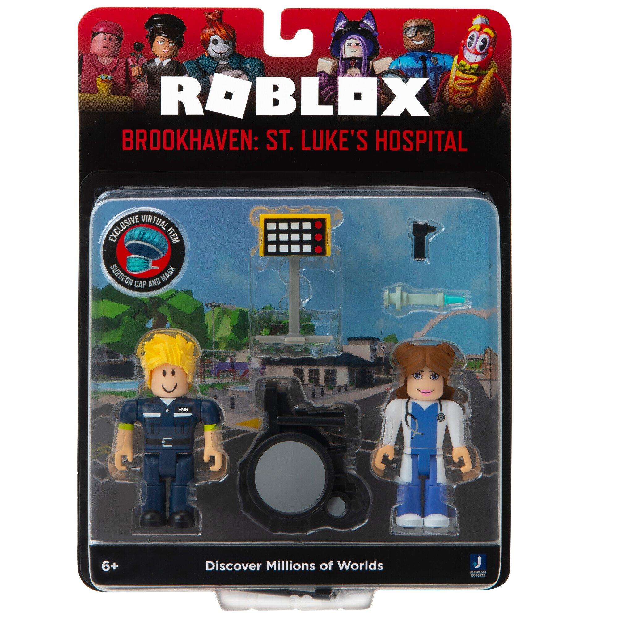 Jazwares Roblox Game Packs Brookhaven: St. Lukes Hospital Action