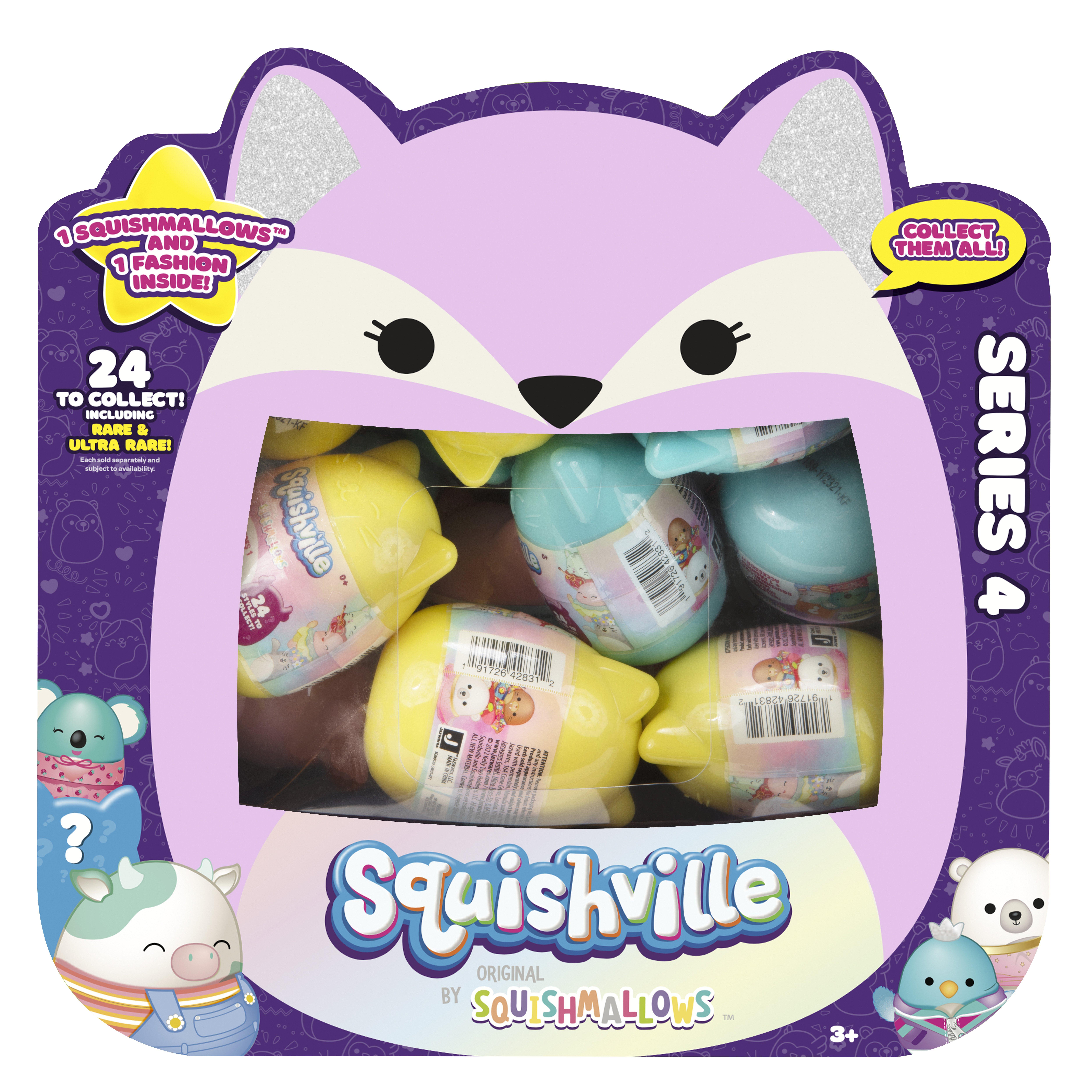Squishmallows Squishville Mystery 2-in Mini Plush Series 4