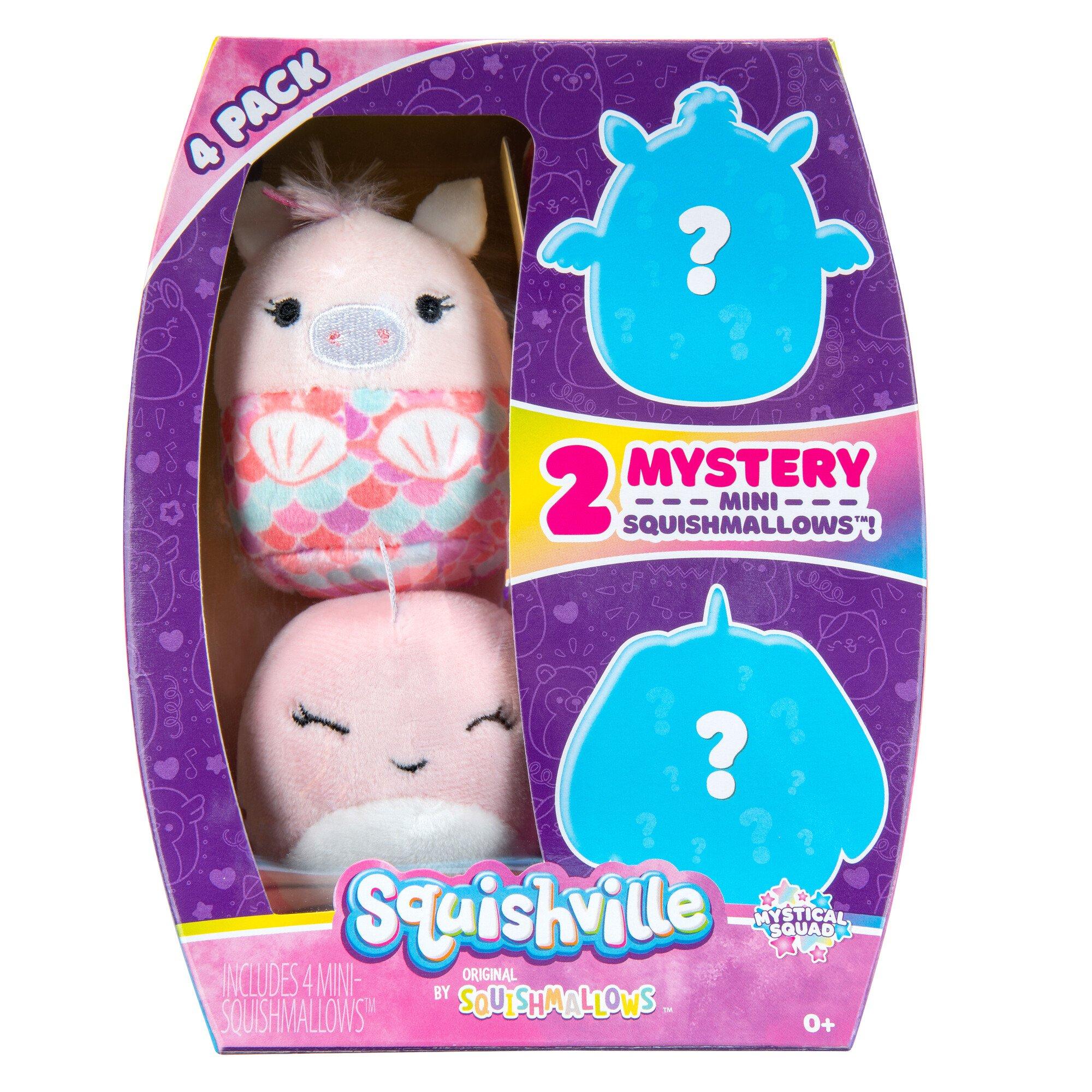 list item 2 of 3 Jazwares Squishmallows Squishville Mini Mystical Mystery Squad 4-Pack