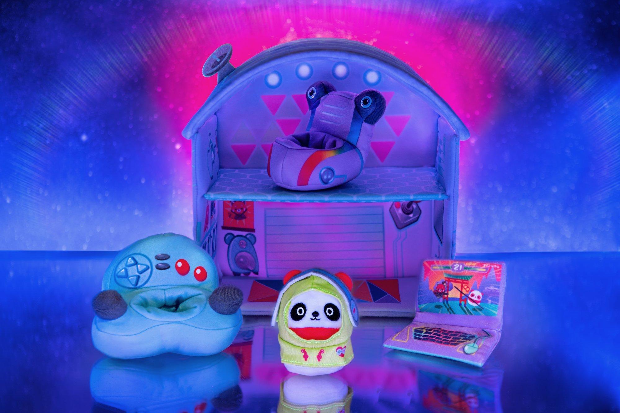 Squishmallows Squishville Gamer Garage Plush Playset GameStop Exclusive