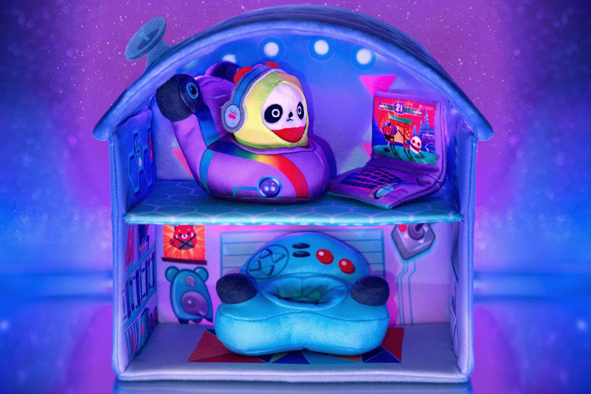 Squishmallows Squishville Gamer Garage Plush Playset GameStop Exclusive