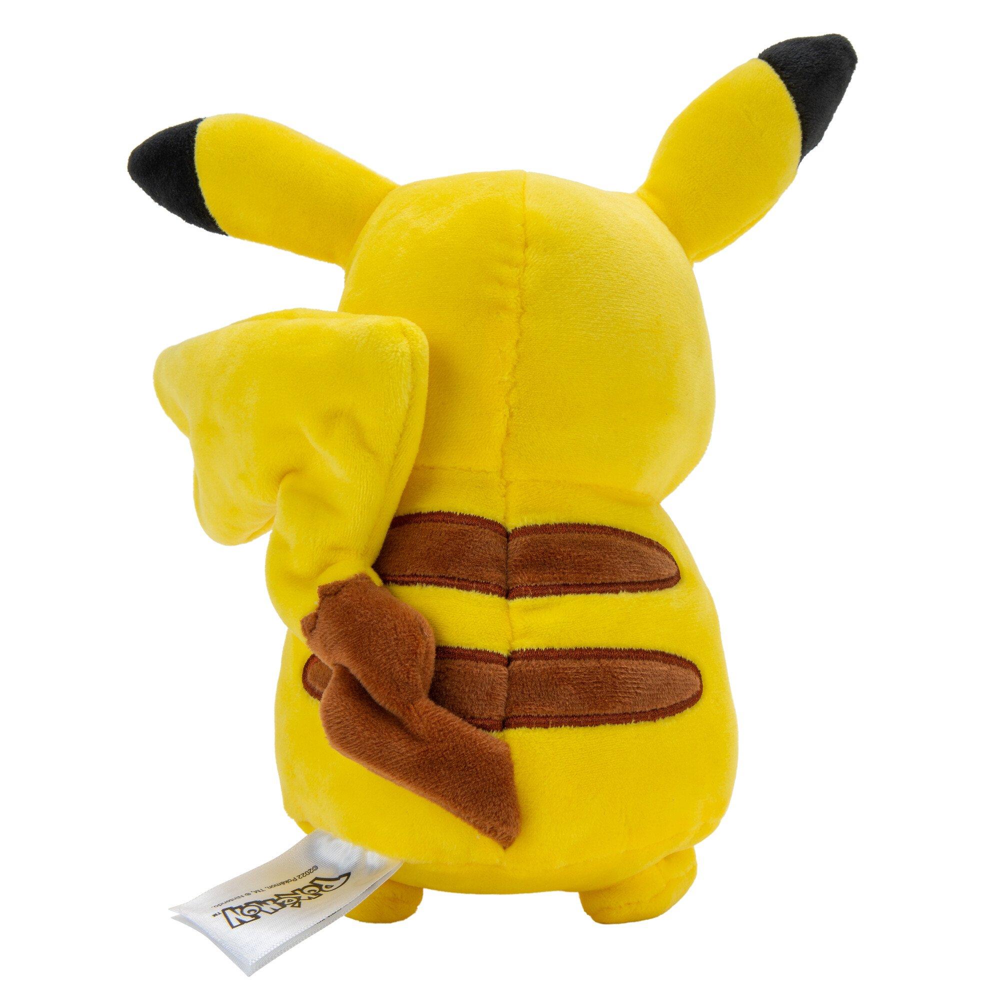 Jazwares Pokemon Pikachu 8-in Plush with Poke Puff