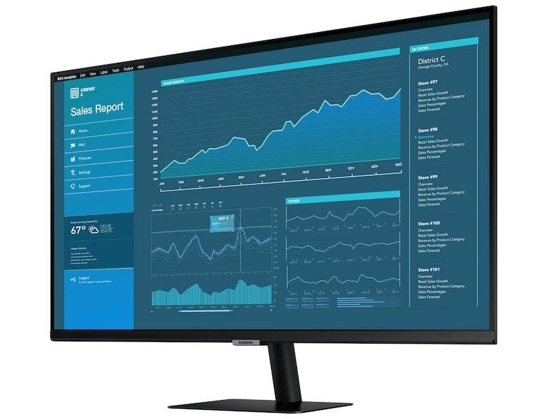 Trade In Samsung 32-in M5 FHD (1920x1080) 60Hz Smart Monitor with