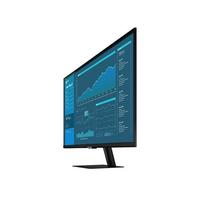 list item 6 of 11 Samsung 32-in M5 FHD (1920x1080) 60Hz Smart Monitor with Streaming TV LS32AM500NNXZA