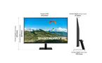 Samsung M5 32-in FHD &#40;1920x1080&#41; 60Hz 8ms Smart Monitor with Streaming TV LS32AM500NNXZA