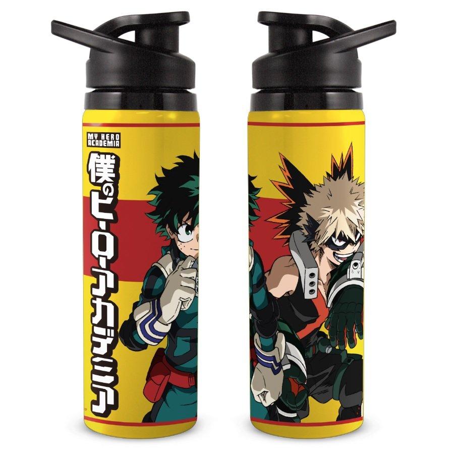 list item 1 of 1 My Hero Academia Izuku Midoriya/Katsuki Bakugo Stainless Steel Water Bottle GameStop Exclusive