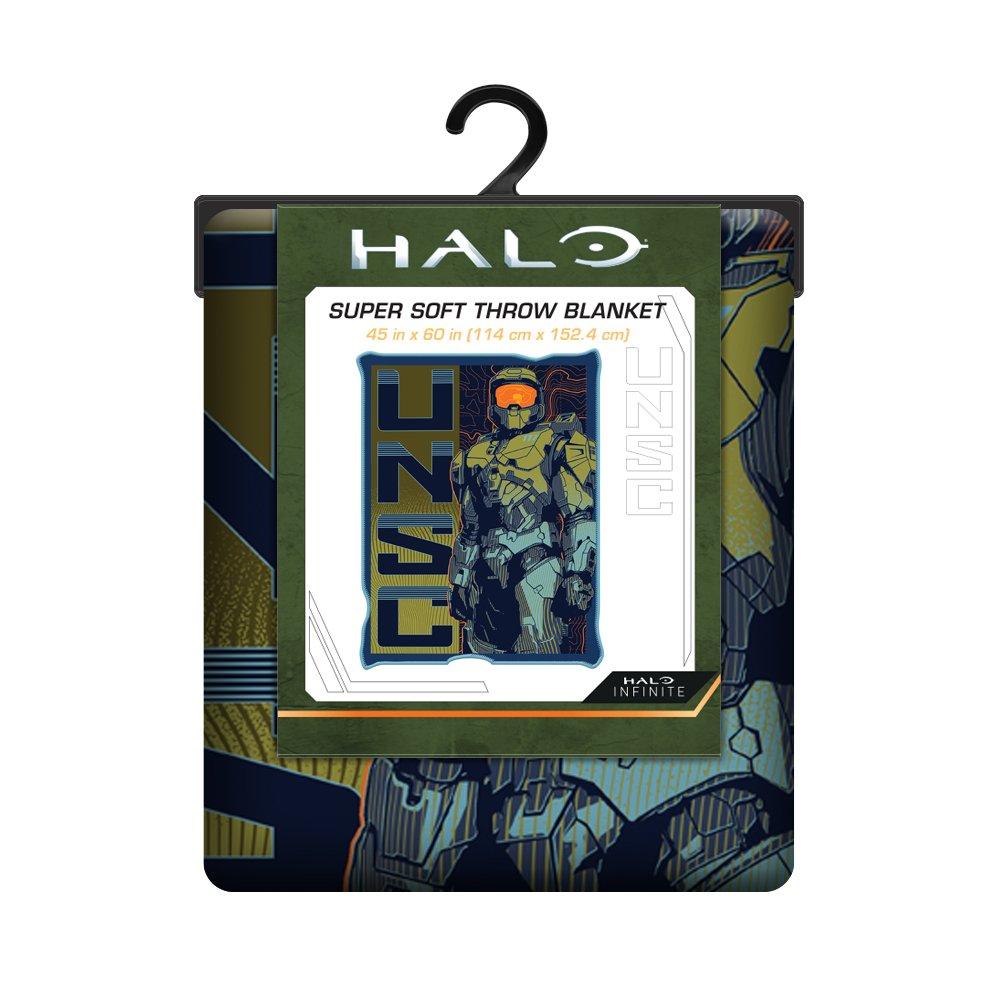 Halo Infinite Master Chief Throw Blanket