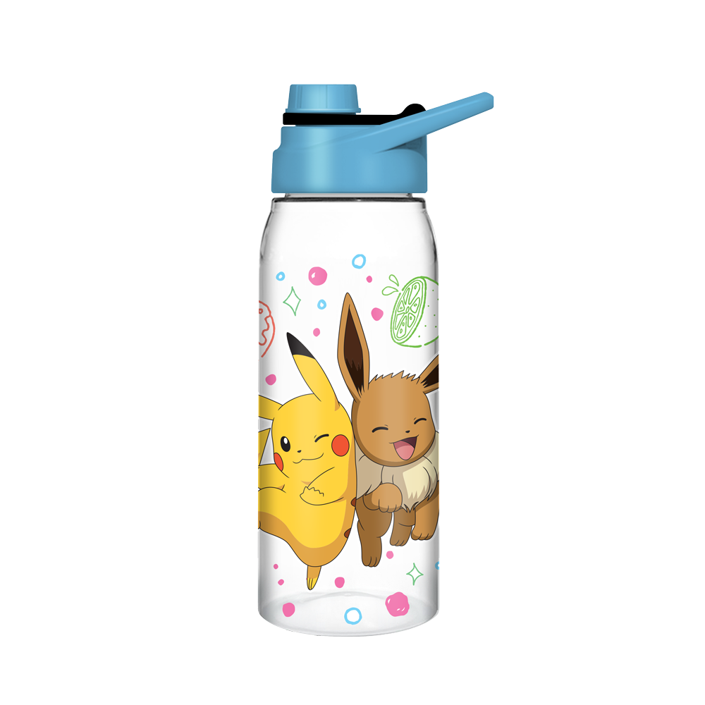list item 1 of 1 Pokemon Pikachu and Eevee Doodle Water Bottle