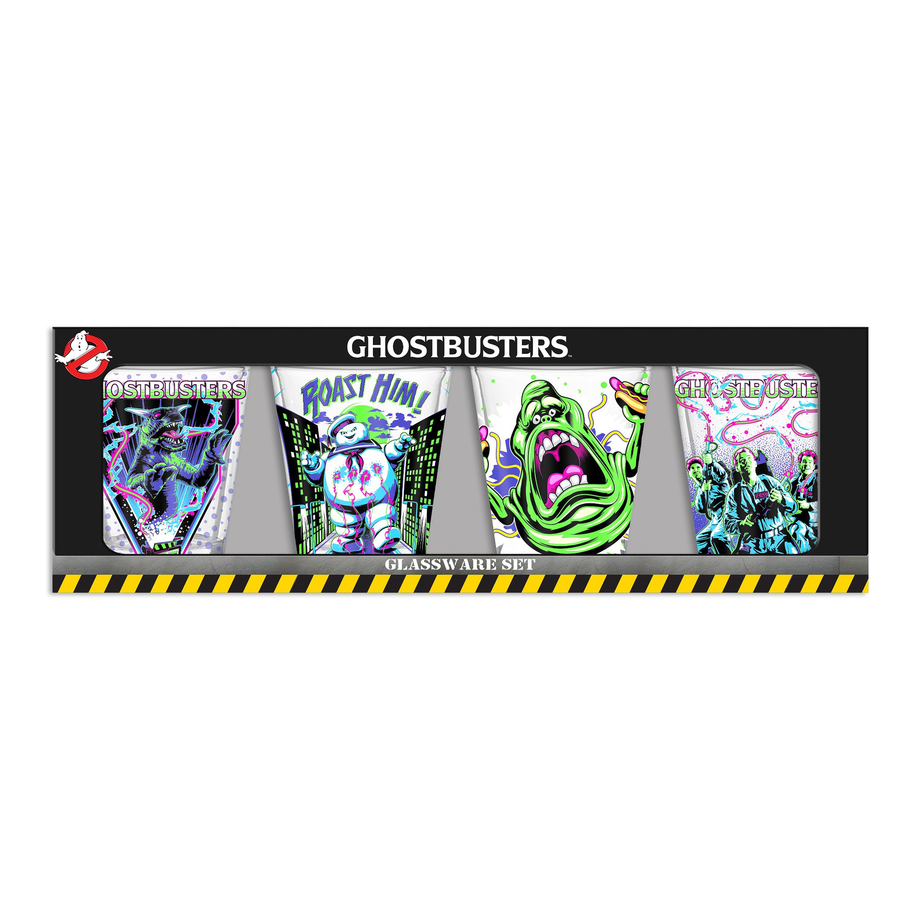 Ghostbusters Neon Shot Glass Set