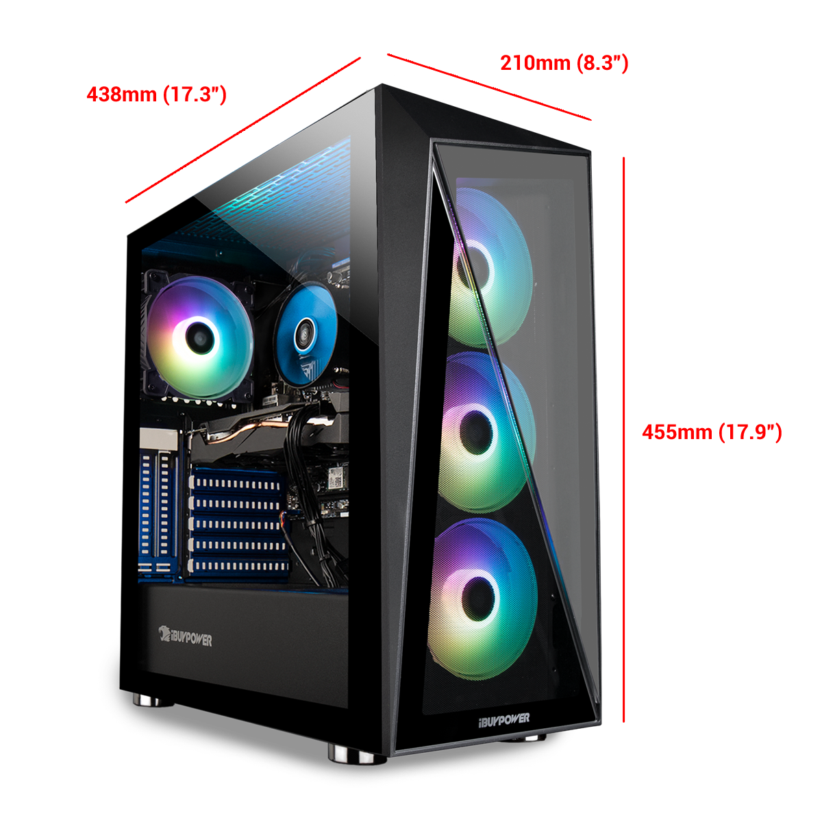 iBUYPOWER Slate MR201i Intel i711700KF NVIDIA GeForce RTX 2080 SUPER