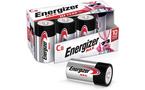 Energizer MAX Alkaline Batteries 8 Pack - C