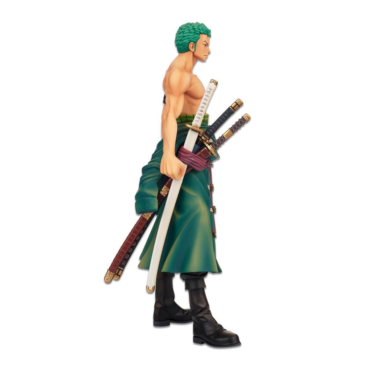 Banpresto One Piece Chronicle Master Stars Roronoa Zoro 10.2-in Statue.