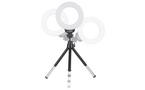 LuMee Studio 4-in Ring Light with Tripod Stand