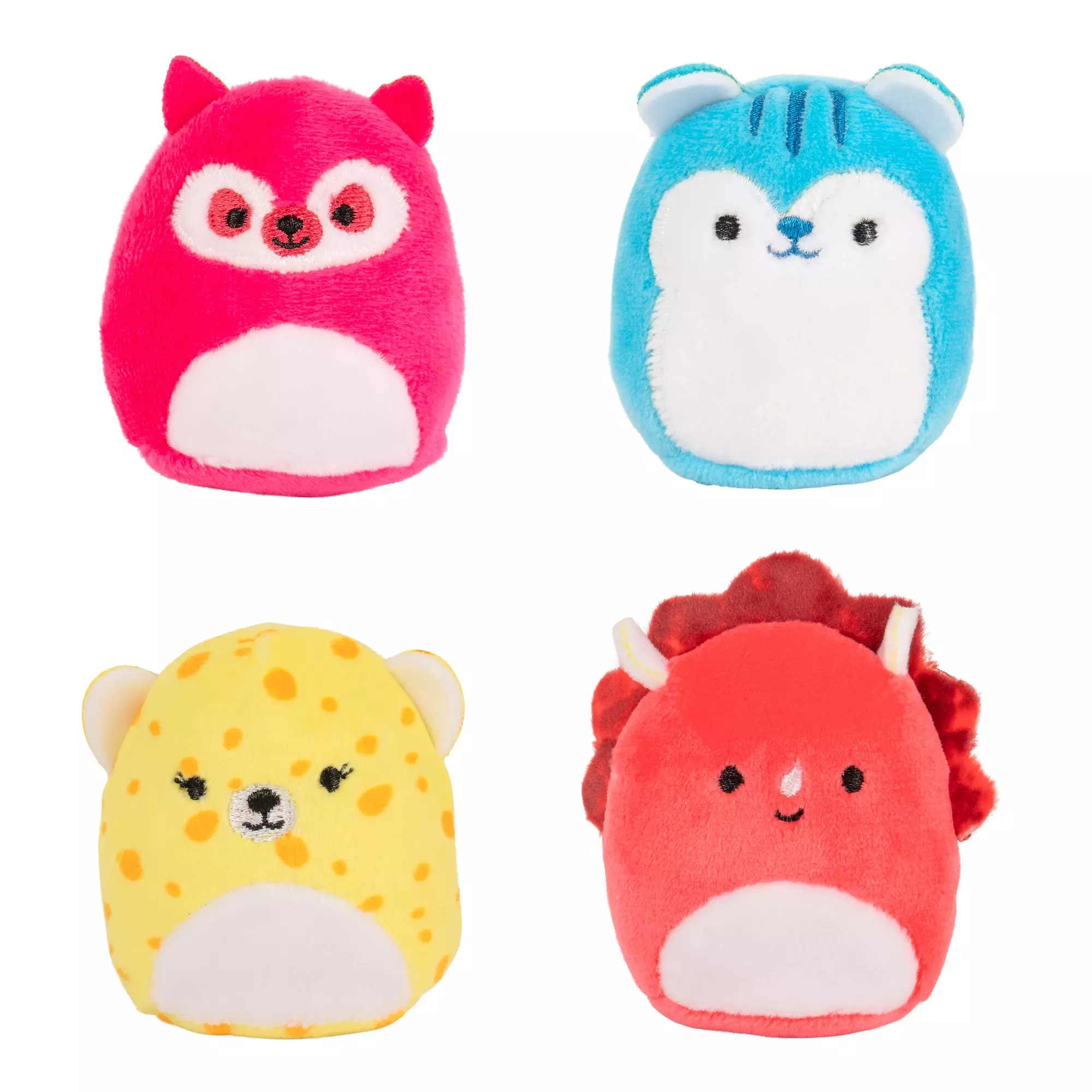 Squishville 6er-Pack – Mini-Squishmallows (5 Cm) Als Flieger Squad, Superweiche Plüschfiguren