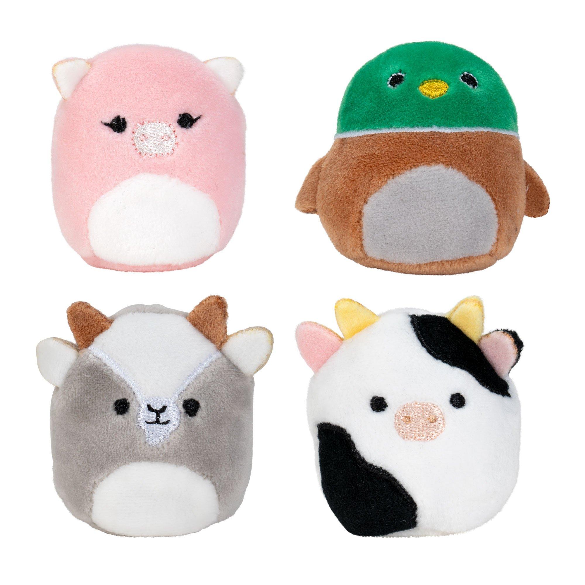 Squishmallows Squishville Mini Farm Squad 4 Pack Plushes