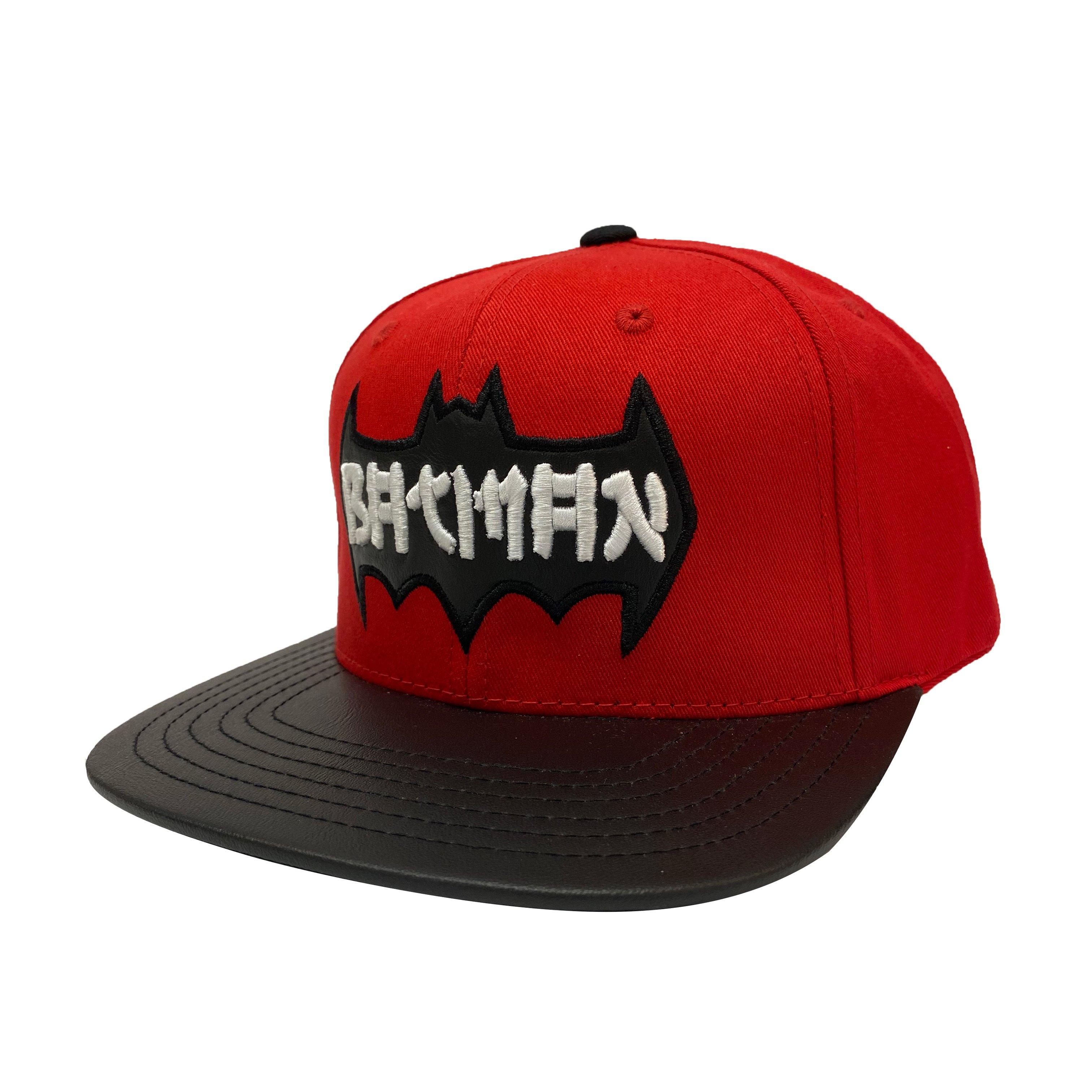 Batman Red Japan Snapback Hat