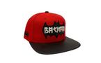 Batman Red Japan Snapback Hat