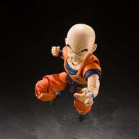 list item 5 of 6 Bandai Spirits Dragon Ball Z Krillin Earth's Strongest Man 7-In Action Figure