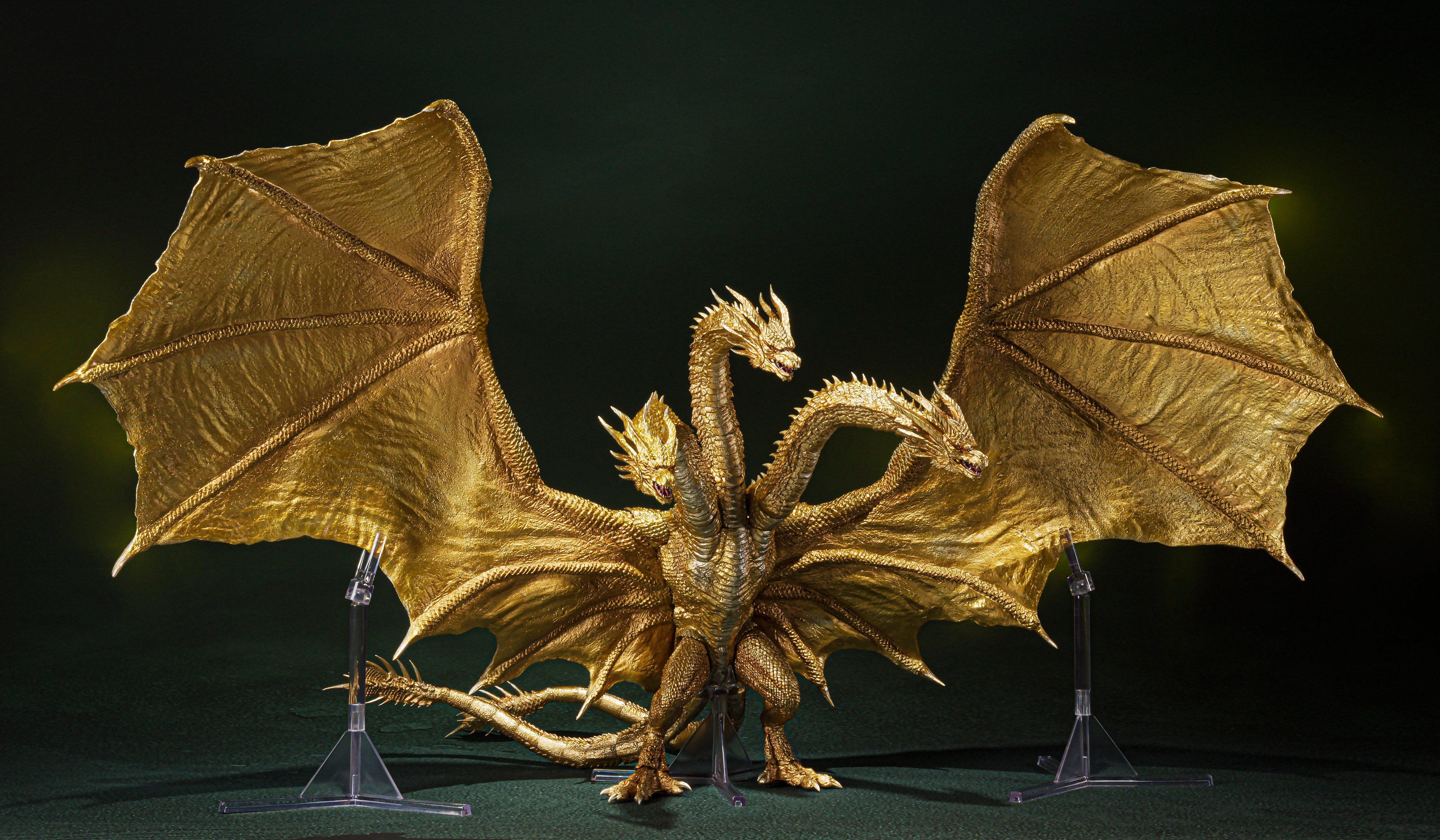 Bandai S.H.MonsterArts Godzilla KOTM King Ghidorah 2019 Special