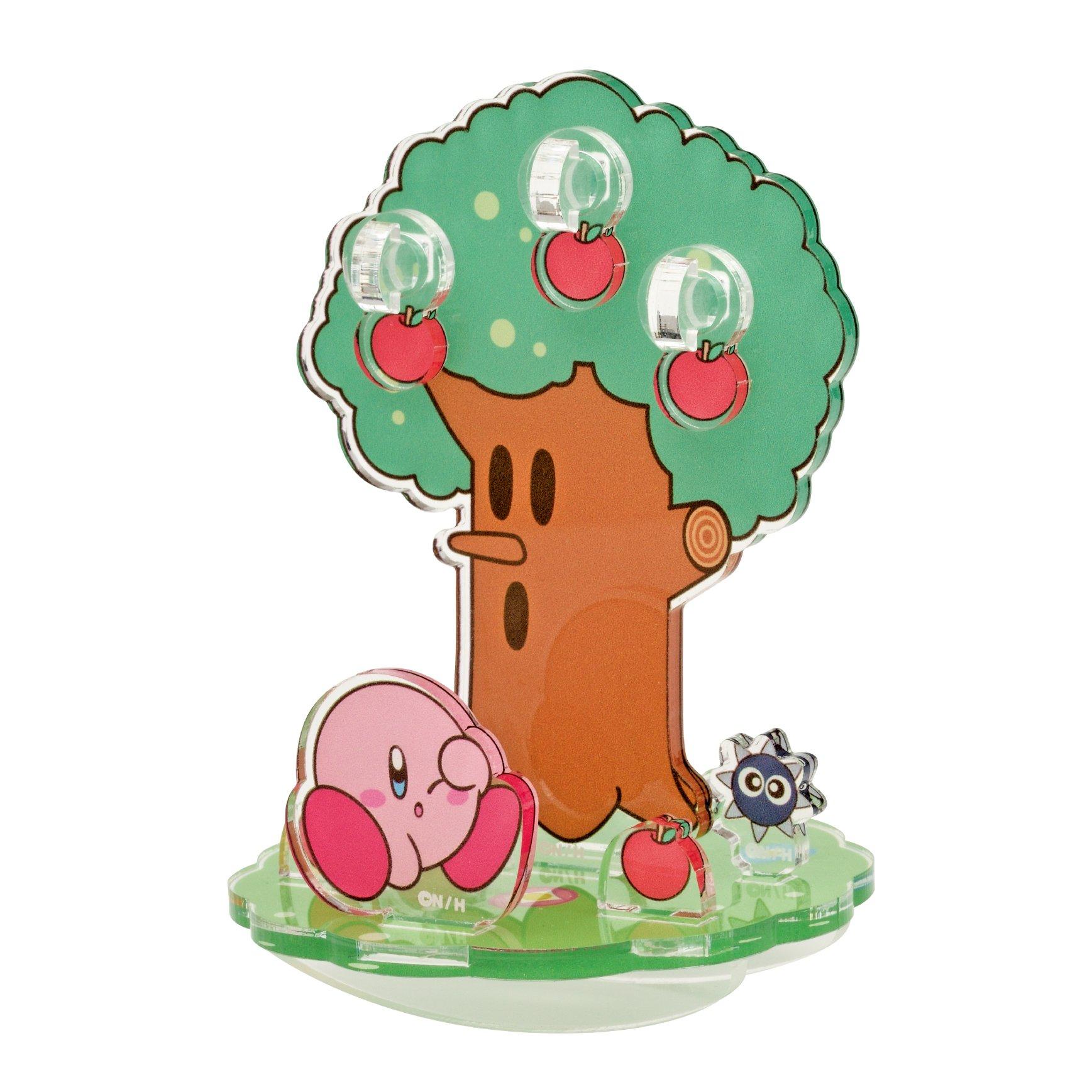 Bandai Ensky Kirby Whispy Woods Kirby and Gordo Moving Acrylic Diorama Stand 5.5-In
