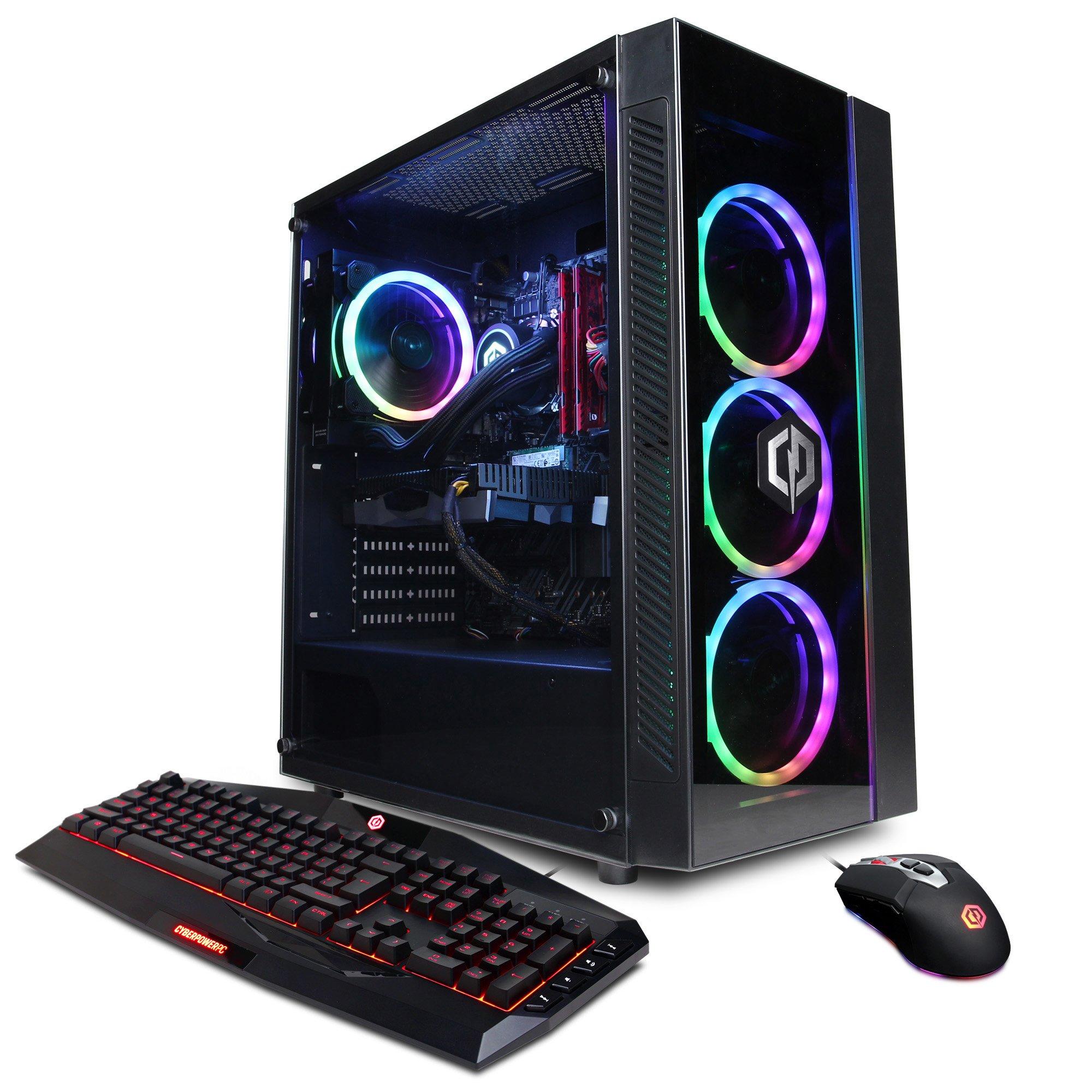 CyberPowerPC Gamer Supreme Liquid Cool Intel i9-11900KF NVIDIA GeForce RTX 3070 16GB RAM 1TB SSD 2TB HDD Gaming PC SLC10200CPGV5