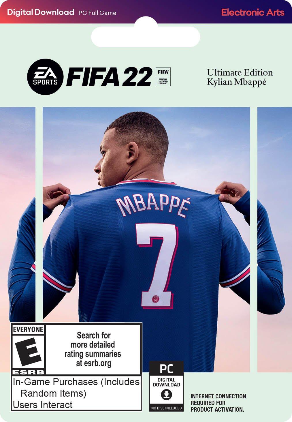 Fifa 22 Ultimate Edition Pc Pc Gamestop