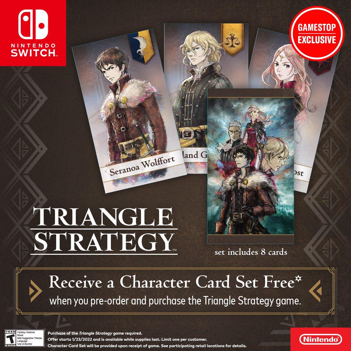 Buy Triangle Strategy - Nintendo Switch game Online