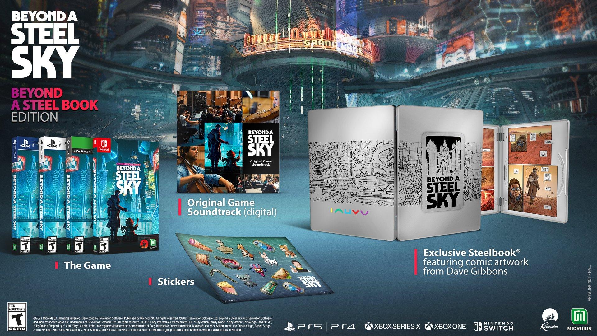 Beyond a Steel Sky Steelbook - Xbox Series X
