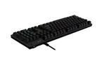 Logitech G512 Carbon Lightsync RGB GX Brown Switches Wired Mechanical Gaming Keyboard