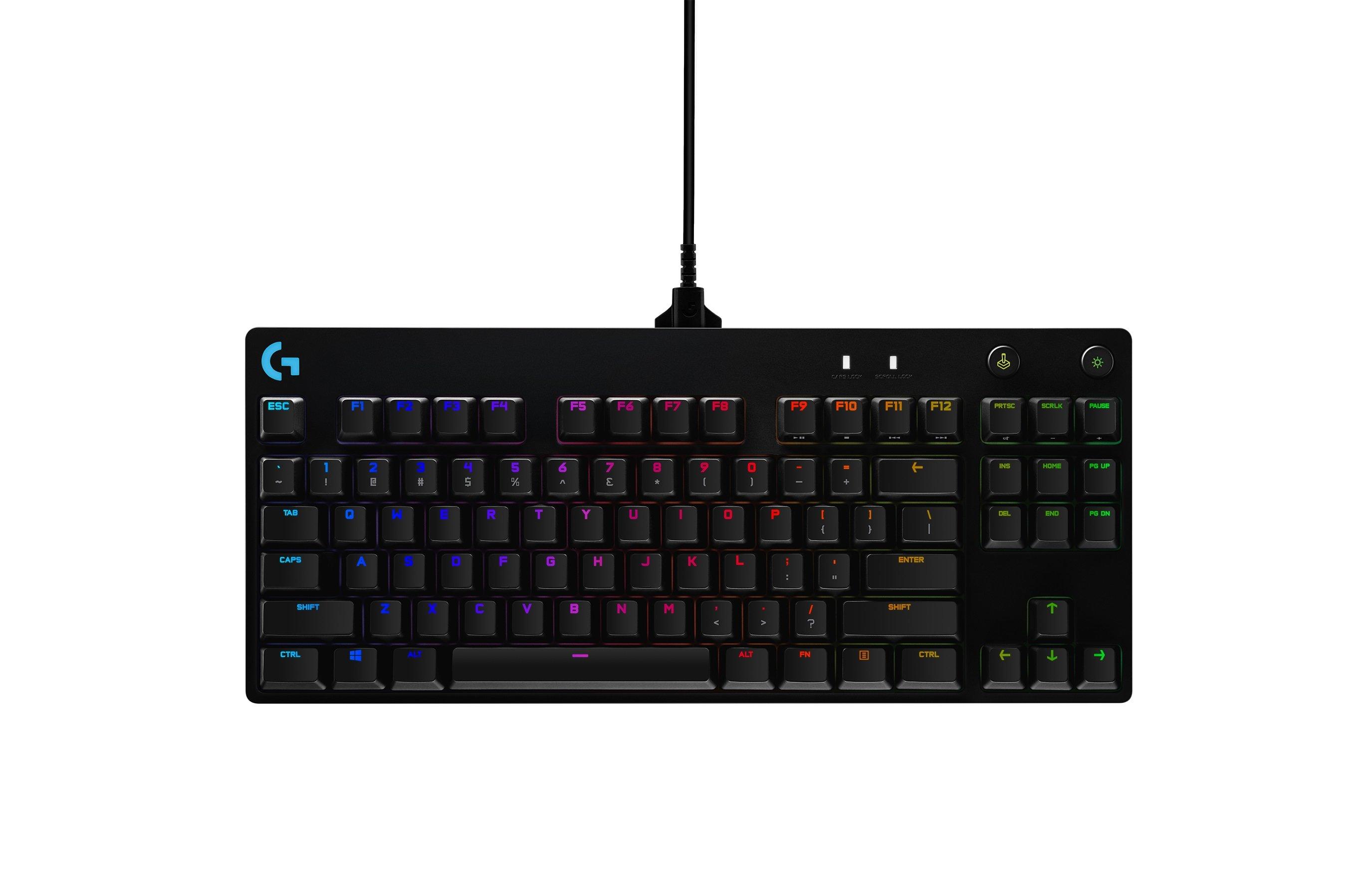 Logitech G PRO Blue Clicky Wired Mechanical Gaming Keyboard