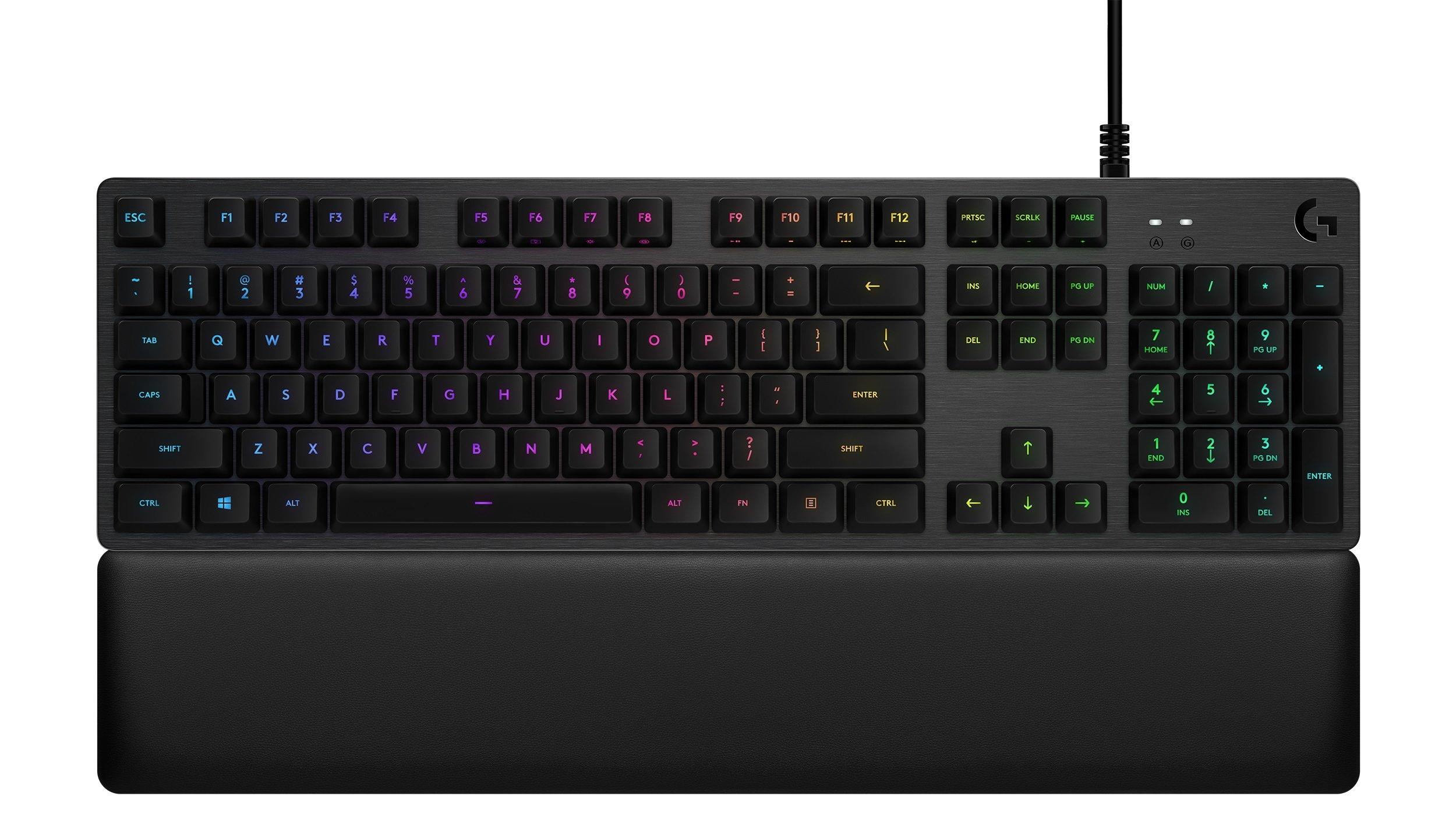 Logitech G513 Carbon Lightsync Wired Mechanical Gaming Keyboard RGB