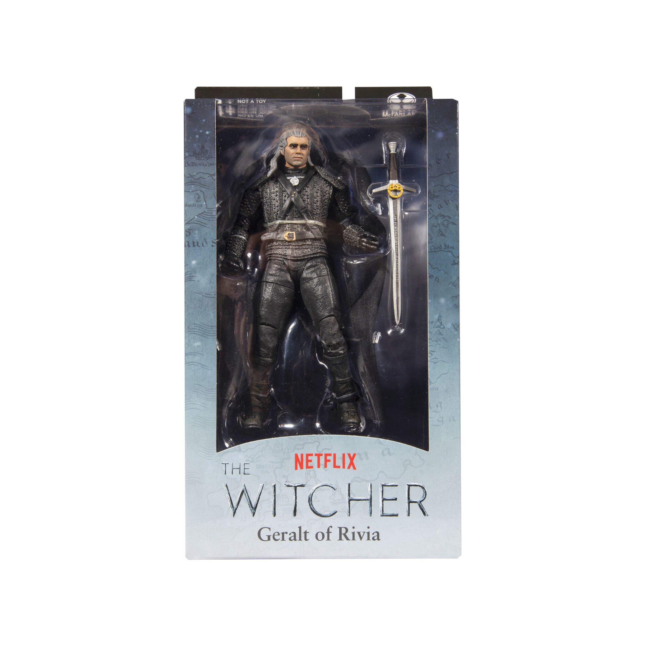 McFarlane Toys The Witcher (Netflix) Geralt of Rivia 7-In Action Figure