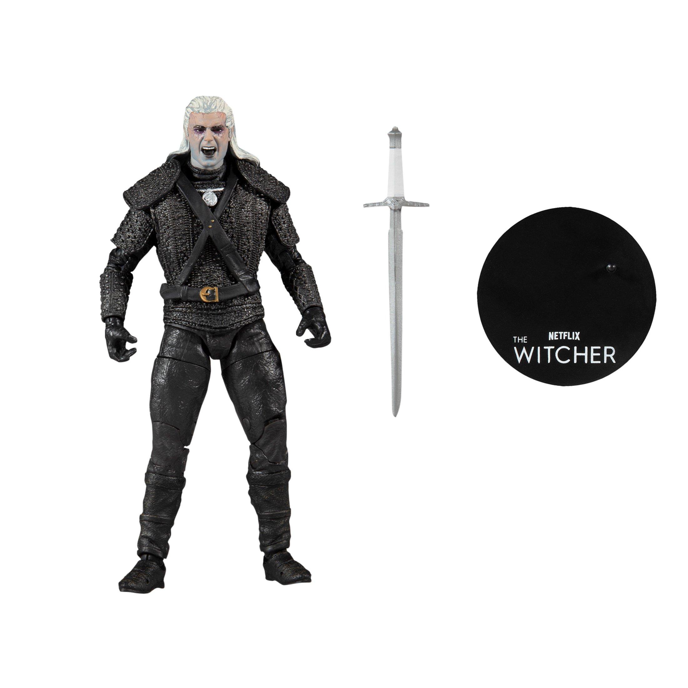 McFarlane Toys The Witcher (Netflix) Geralt of Rivia Witcher Mode 7-In  Action Figure