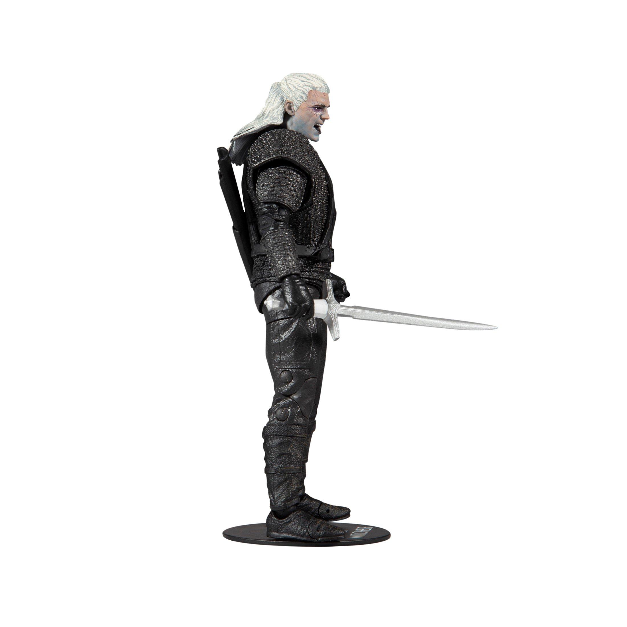 McFarlane Toys The Witcher (Netflix) Geralt of Rivia Witcher Mode 7-In  Action Figure