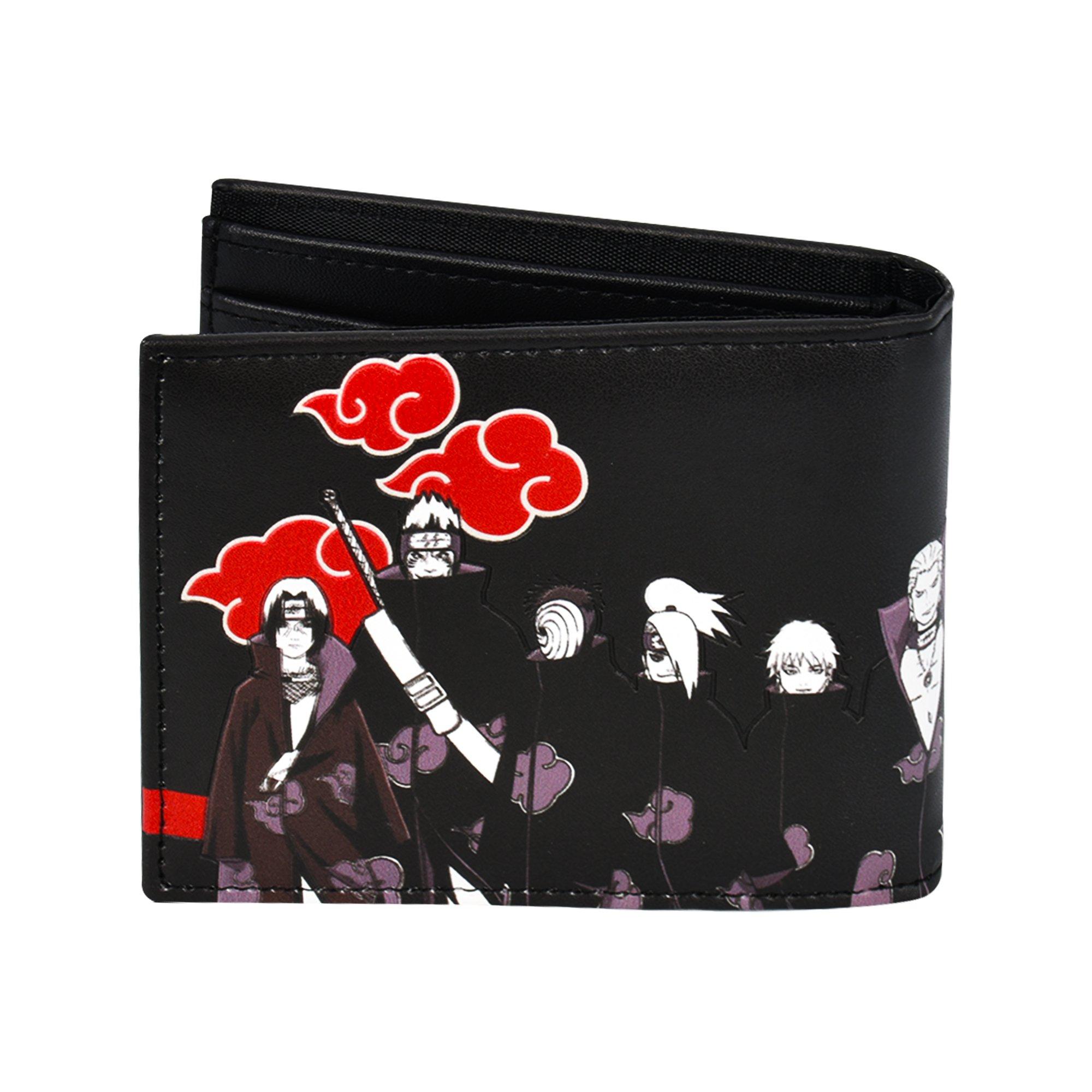 Naruto Logo Hidden Leaf Village Wallet With Chain Logo Naruto