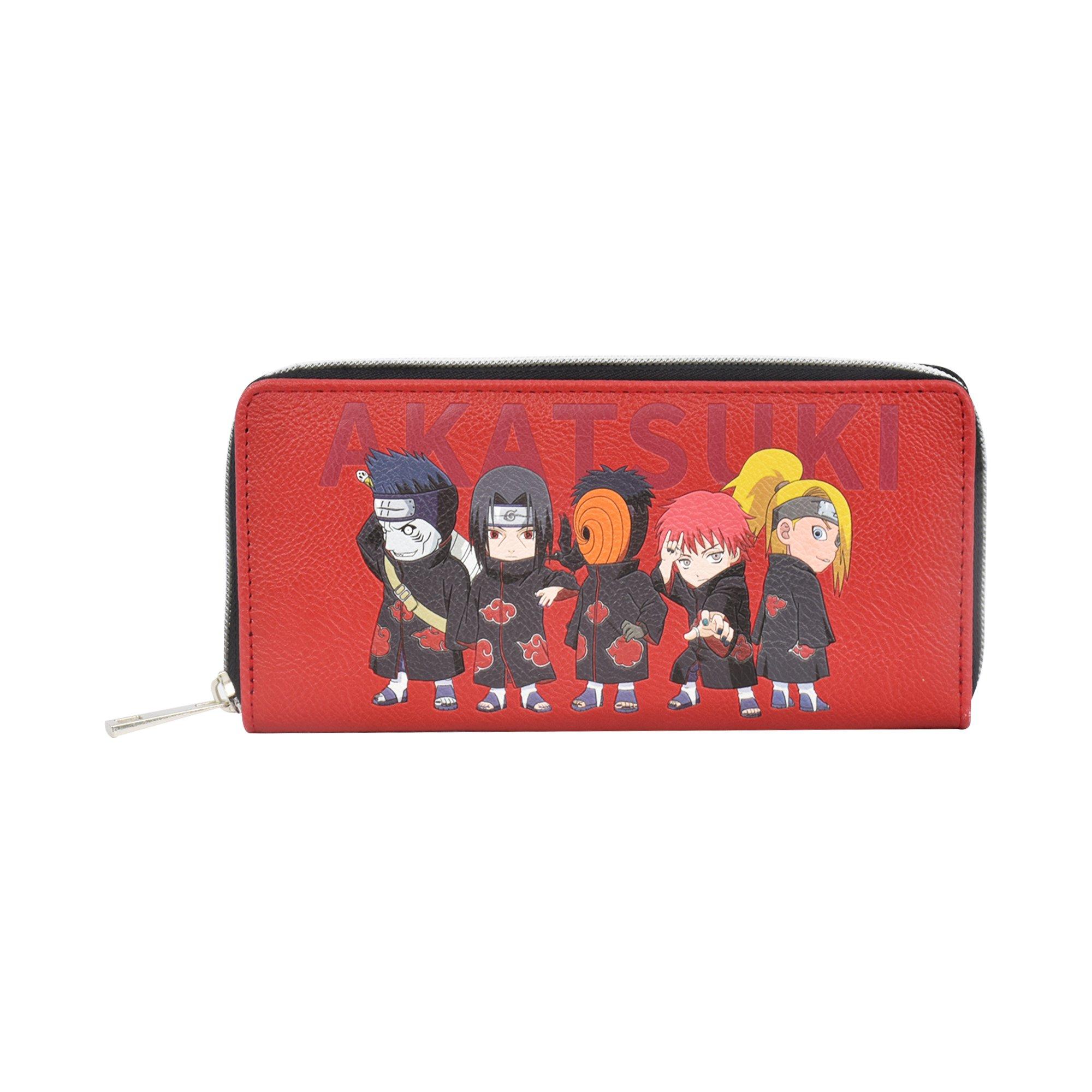 Porta Cartão de Credito Nuvens Akatsuki Naruto - Personalize do