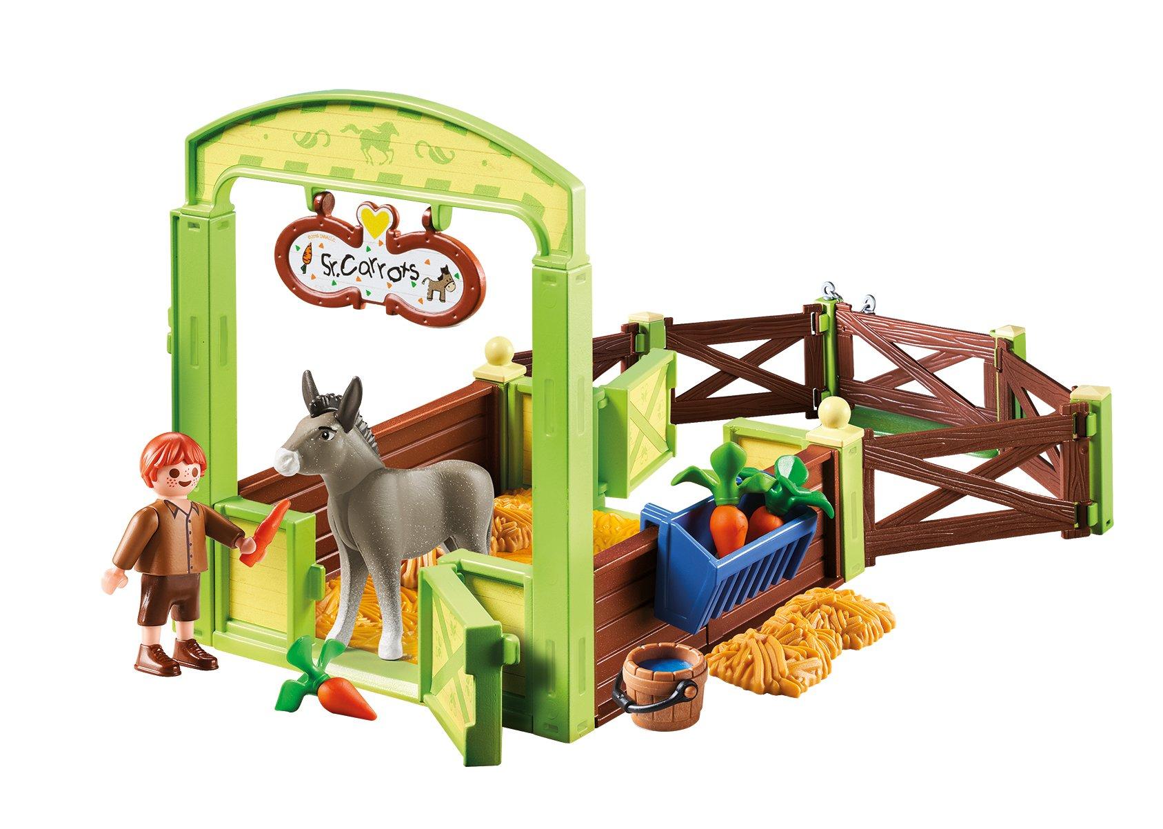 det samme Først Levere Playmobil Spirit Riding Free Snips and Senor Carrots with Horse Stall  Playset | GameStop