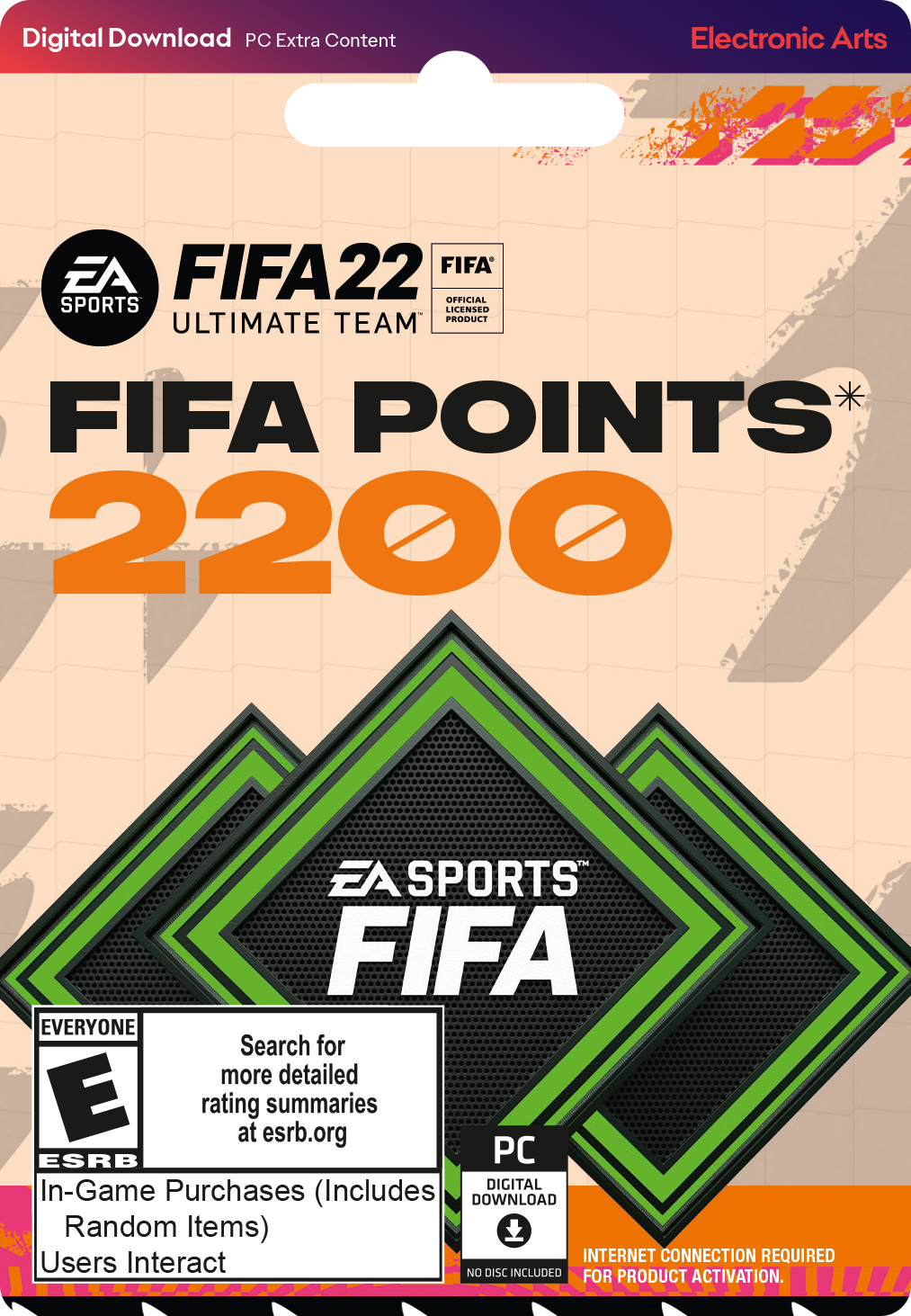 Fifa 22 2 200 Ultimate Team Points Playstation 5 And Playstion 4 Gamestop