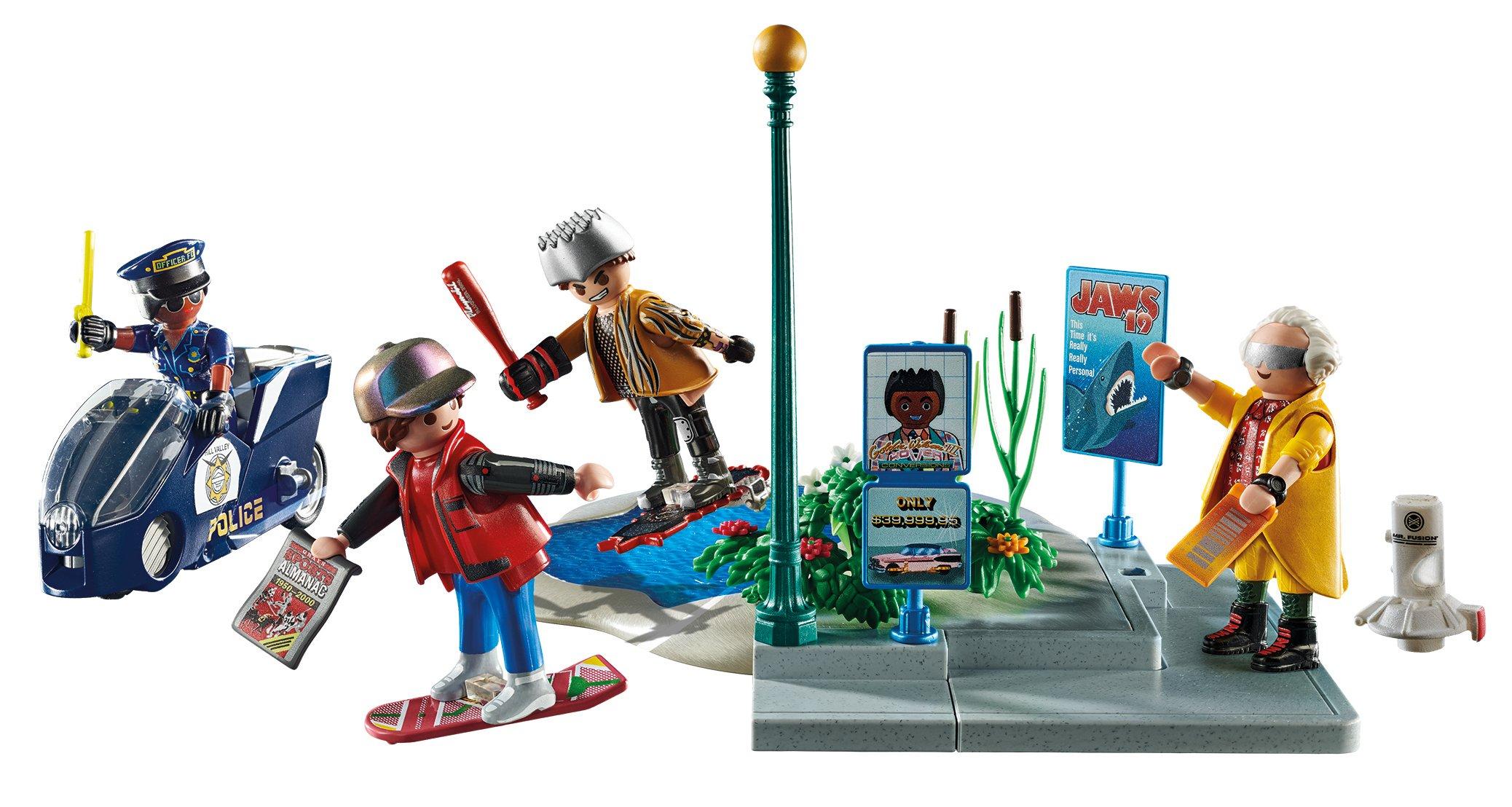 Playmobil Back the Future II Hoverboard 80 Piece Playset | GameStop