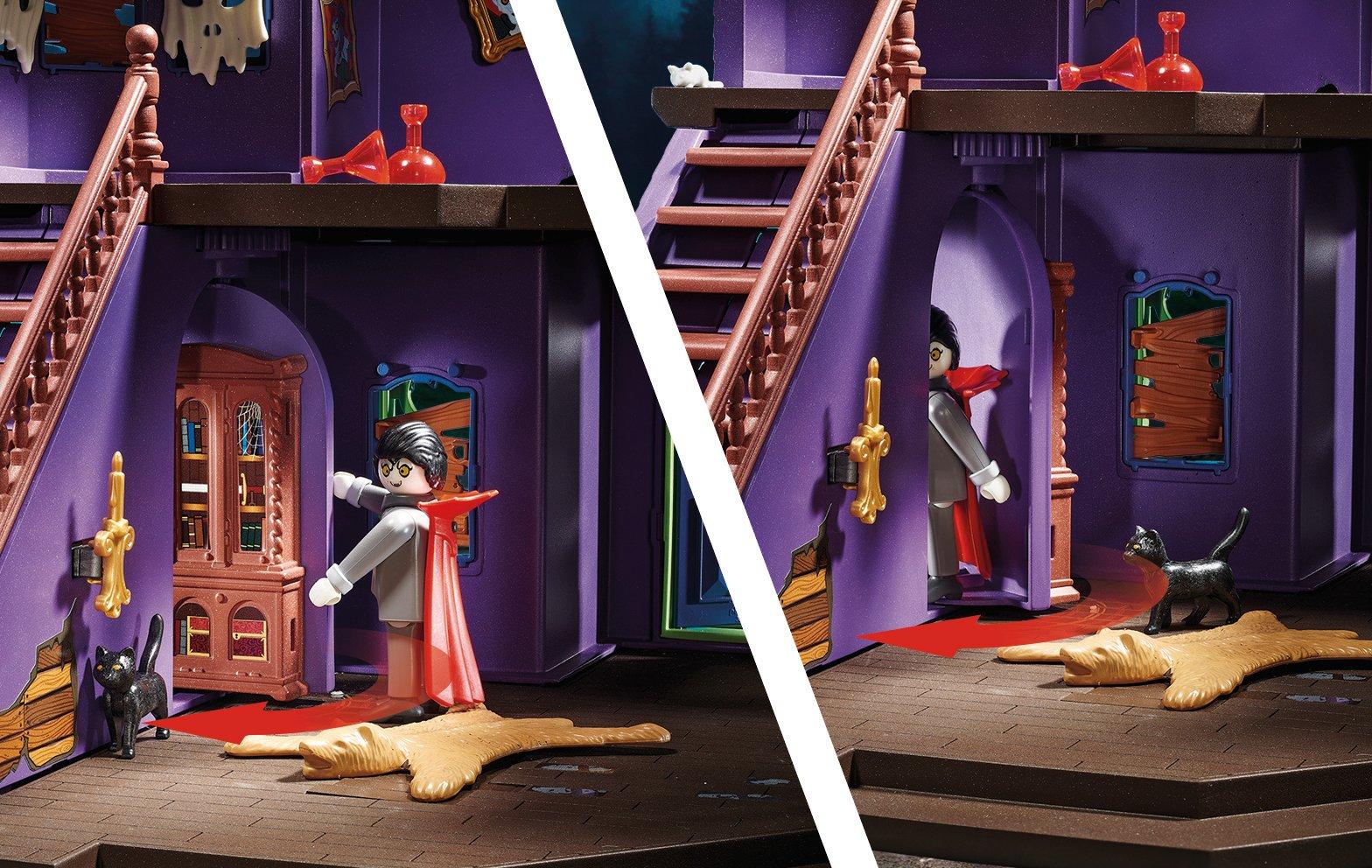 Playmobil ScoobyDoo! Adventure Mystery Mansion 177 Piece Playset