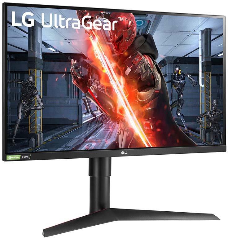 LG UltraGear 27in 1920x1080 240hz 1ms HDR10 IPS Gaming Monitor 27GN750-B