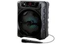 iLive Bluetooth Party Speaker with Microphone and LED light effects